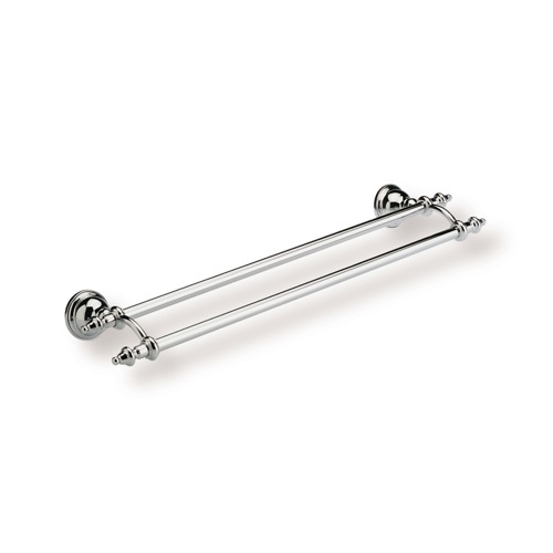 Double Towel Bar, StilHaus EL05.2, 24 Inch Classic Style Double Towel Bar EL05.2